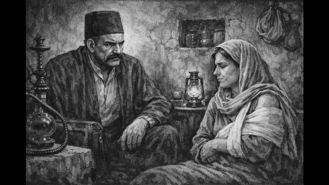 حلقة الست أمينة وسي السيد — في الصالة